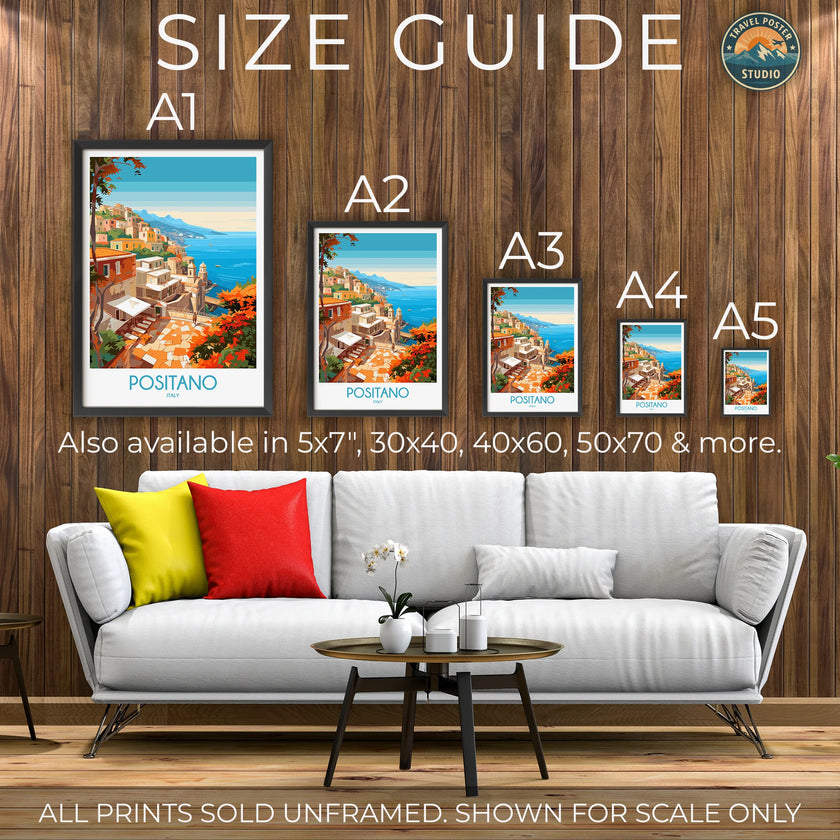 Positano Home Office Decor