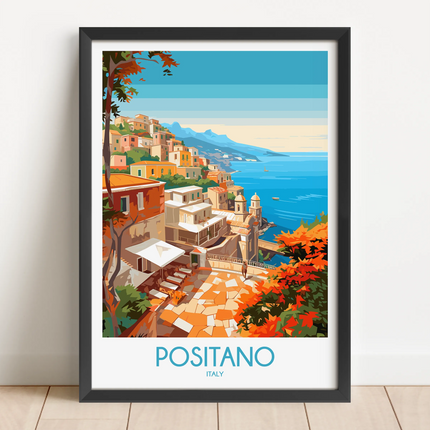 Positano Minimalist Wall Art