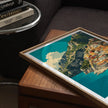 Positano Scenic Landscape Art