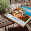 Positano Scenic Landscape Art