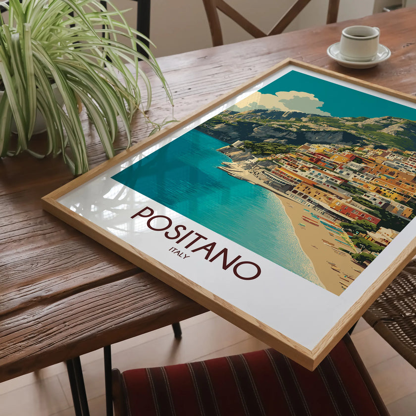 Positano Travel Memory Gift