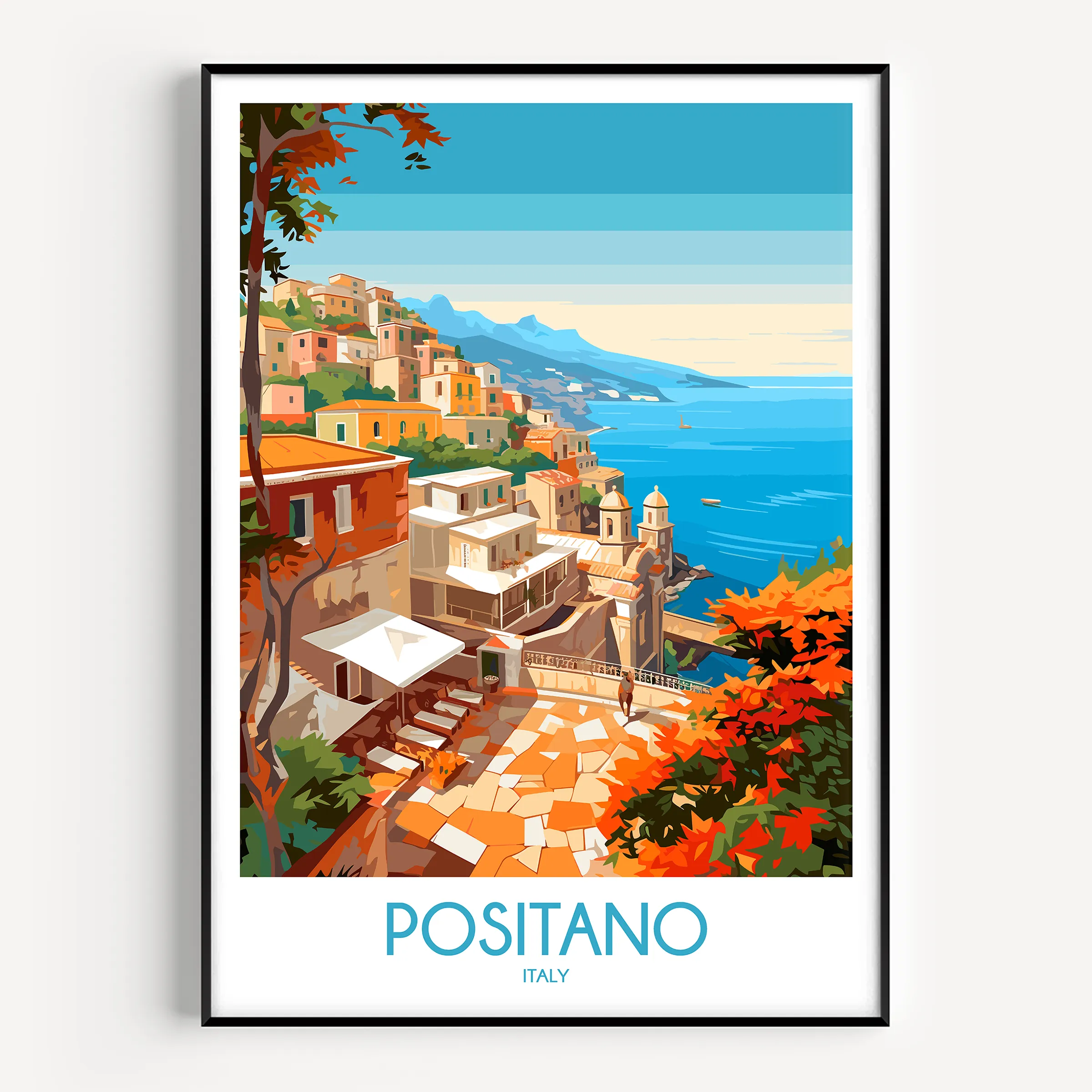 Positano Travel Memory Gift