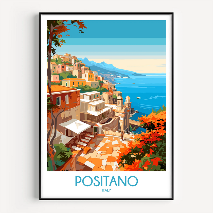 Positano Travel Memory Gift