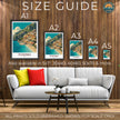 Positano Vintage Style Print