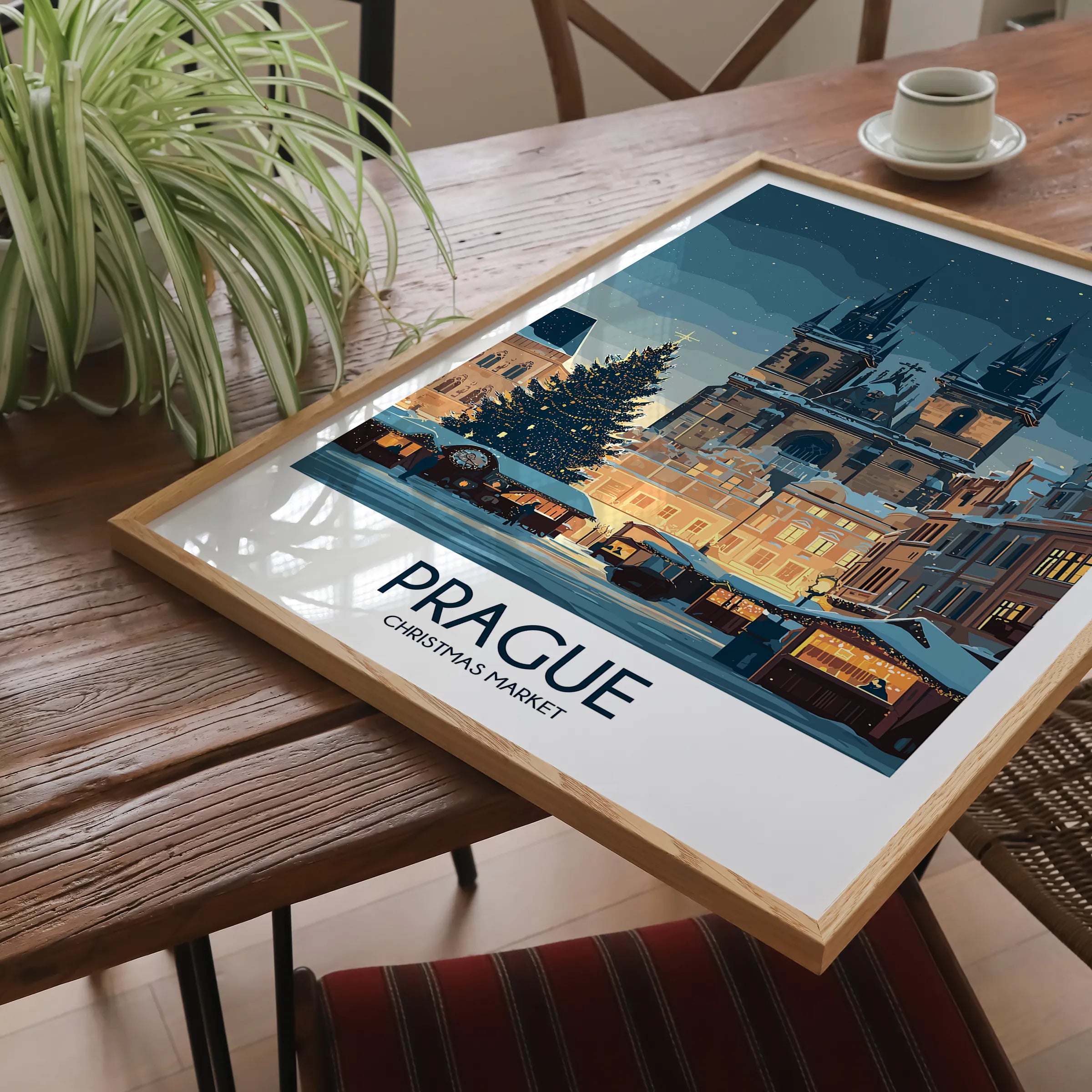 Prague Destination Art Gift