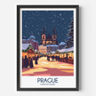 Prague Destination Art Gift