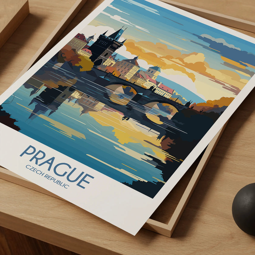 Prague Minimalist Wall Art