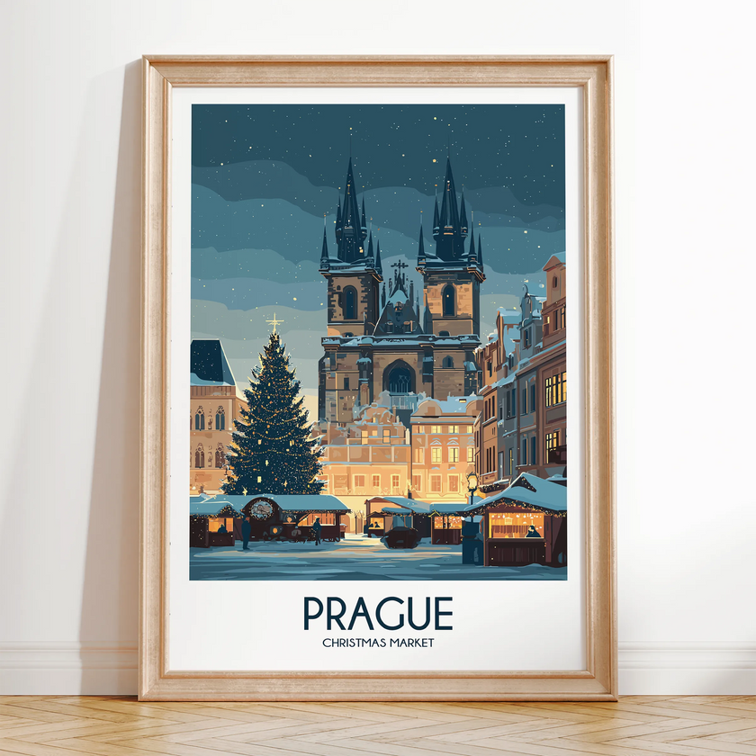 Prague Minimalist Wall Art