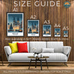 Prague Modern Travel Poster