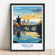 Prague Scenic Landscape Art