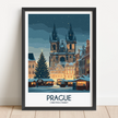 Prague Vintage Style Print