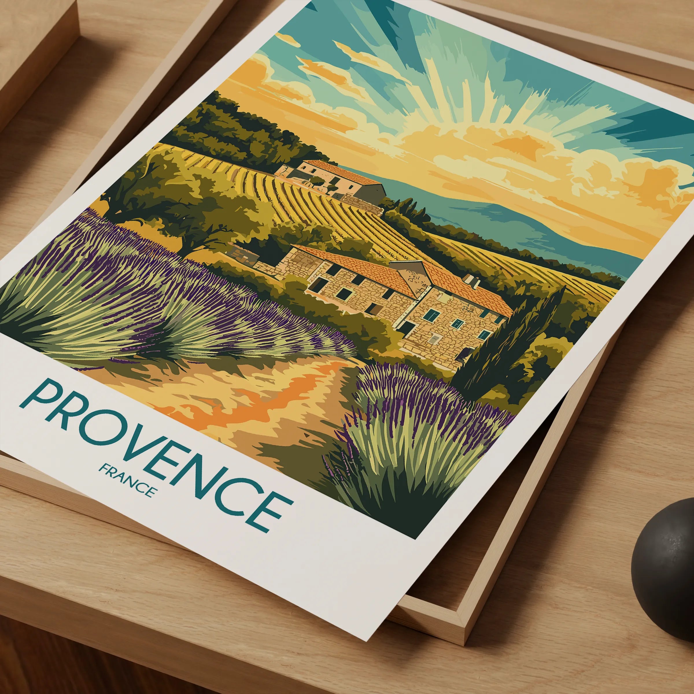 Provence Destination Art Gift