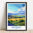 Provence Destination Art Gift