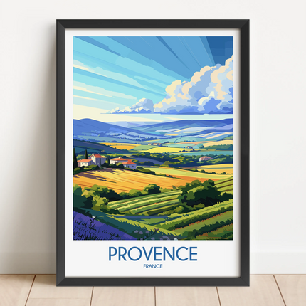Provence Destination Art Gift