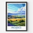 Provence Minimalist Wall Art