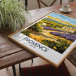 Provence Modern Travel Poster