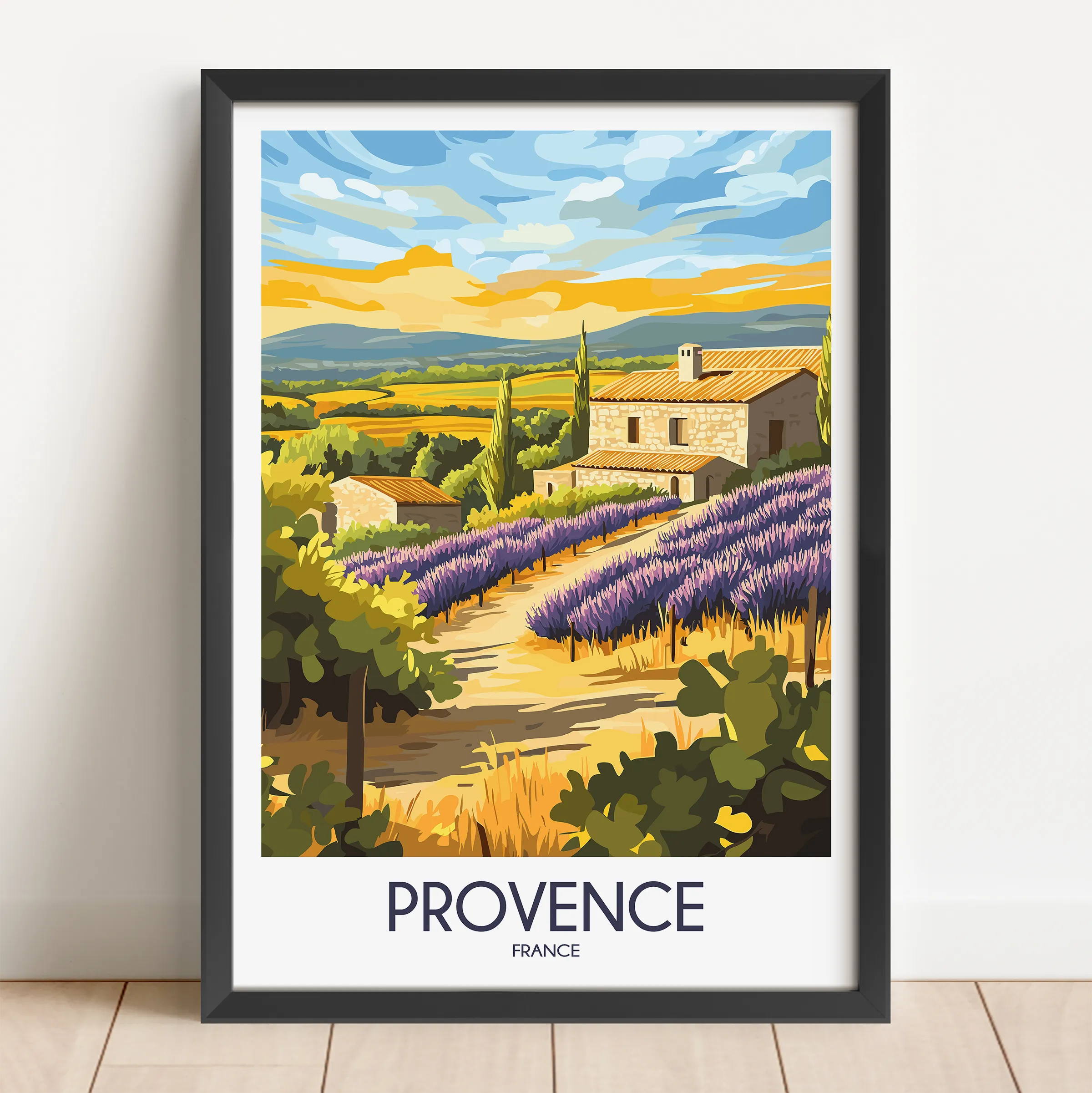Provence Souvenir Poster Print