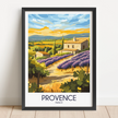 Provence Souvenir Poster Print