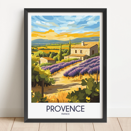Provence Souvenir Poster Print