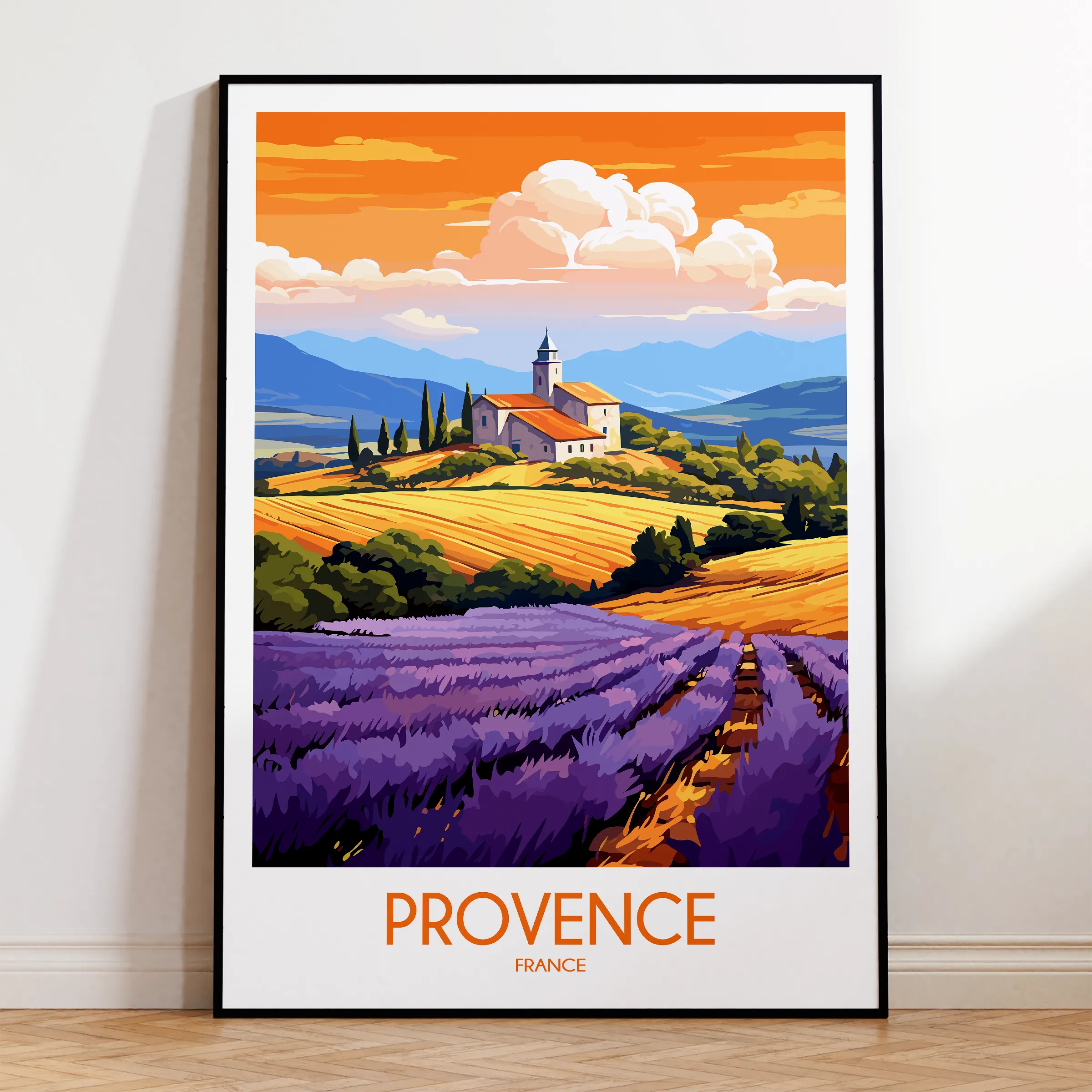 Provence Souvenir Poster Print