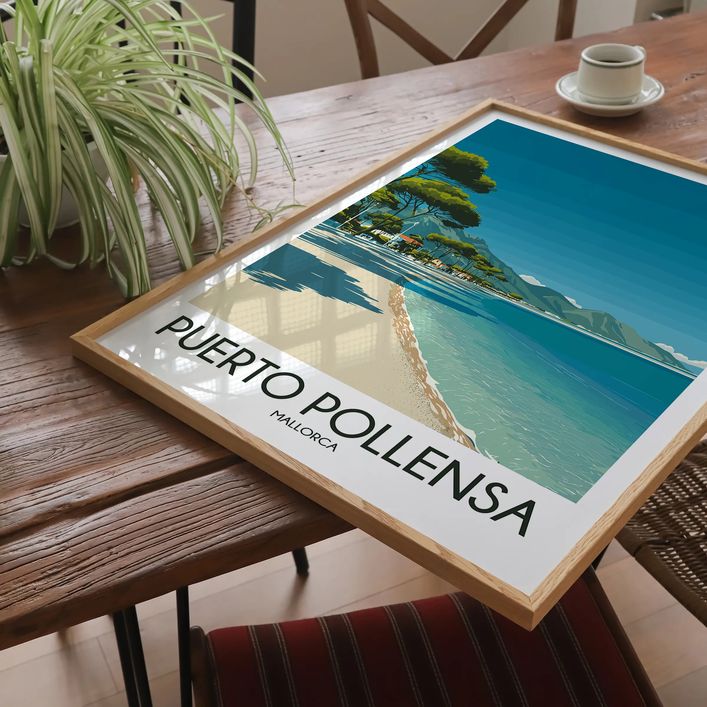 Puerto Pollensa Destination Art Gift