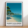 Puerto Pollensa Souvenir Poster Print