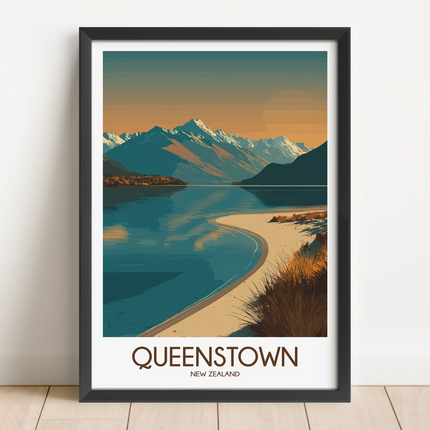 Queenstown Minimalist Wall Art