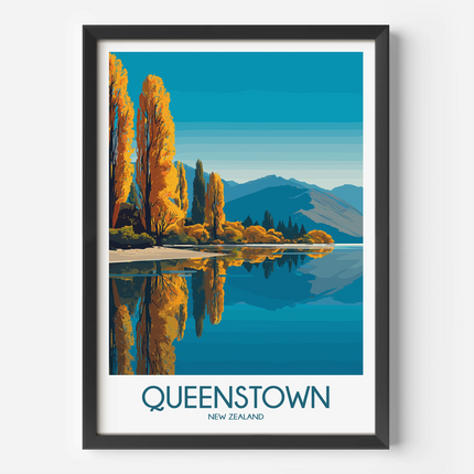 Queenstown Scenic Landscape Art