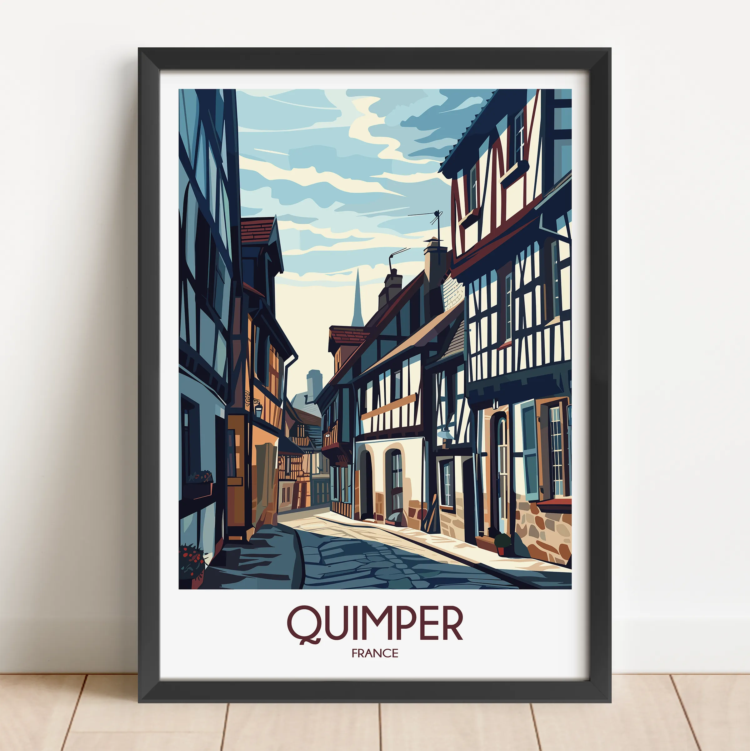 Quimper Destination Art Gift