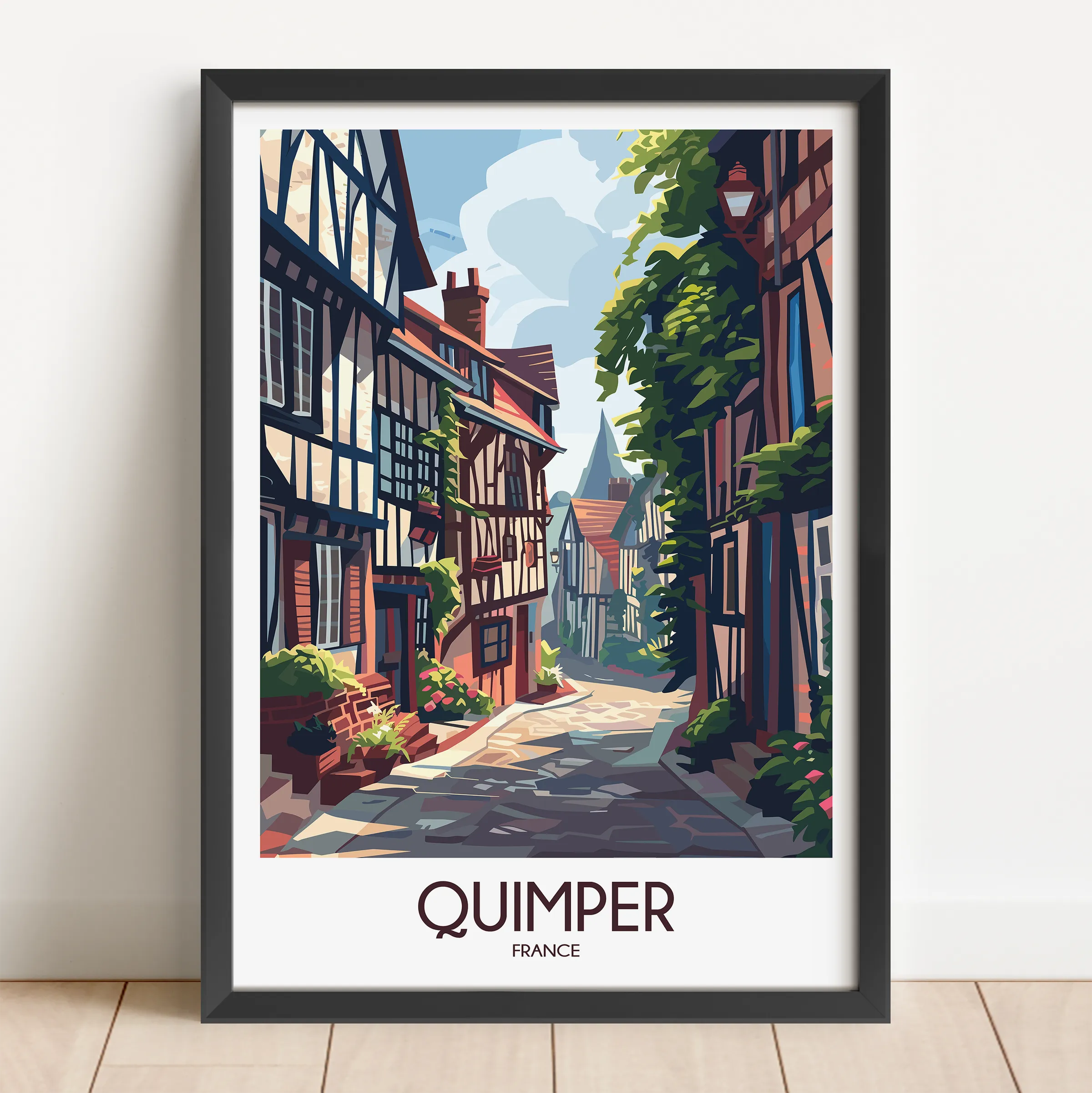 Quimper Gallery Quality Print