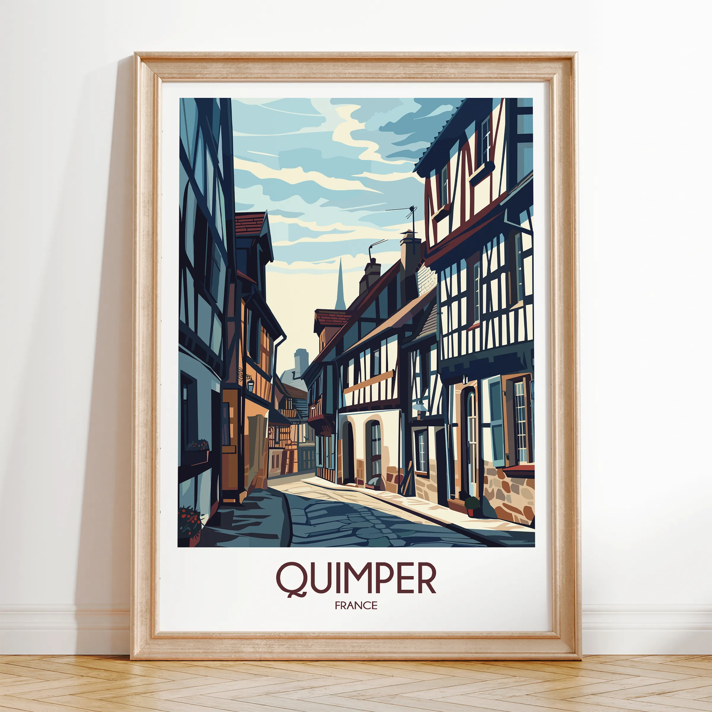 Quimper Minimalist Wall Art