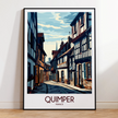Quimper Scenic Landscape Art