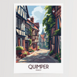 Quimper Souvenir Poster Print