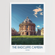 Radcliffe Camera Modern Travel Poster