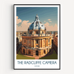 Radcliffe Camera Modern Travel Poster