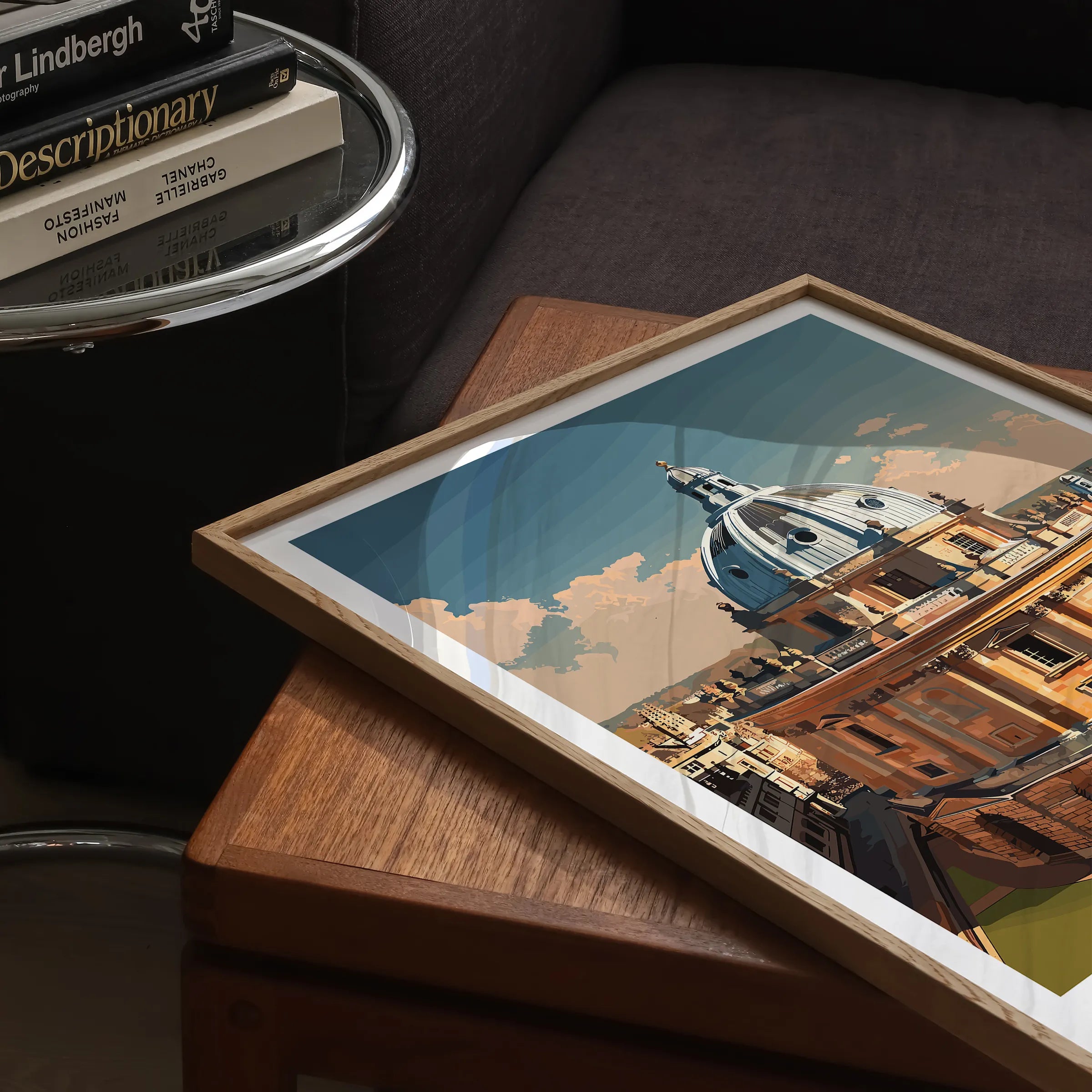 Radcliffe Camera Scenic Landscape Art