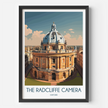 Radcliffe Camera Scenic Landscape Art