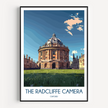 Radcliffe Camera Scenic Landscape Art
