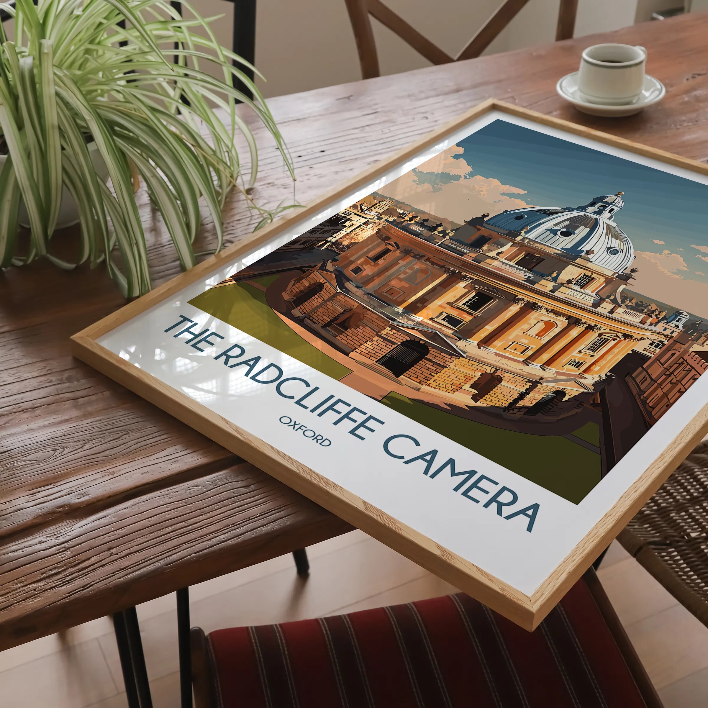 Radcliffe Camera Vintage Style Print