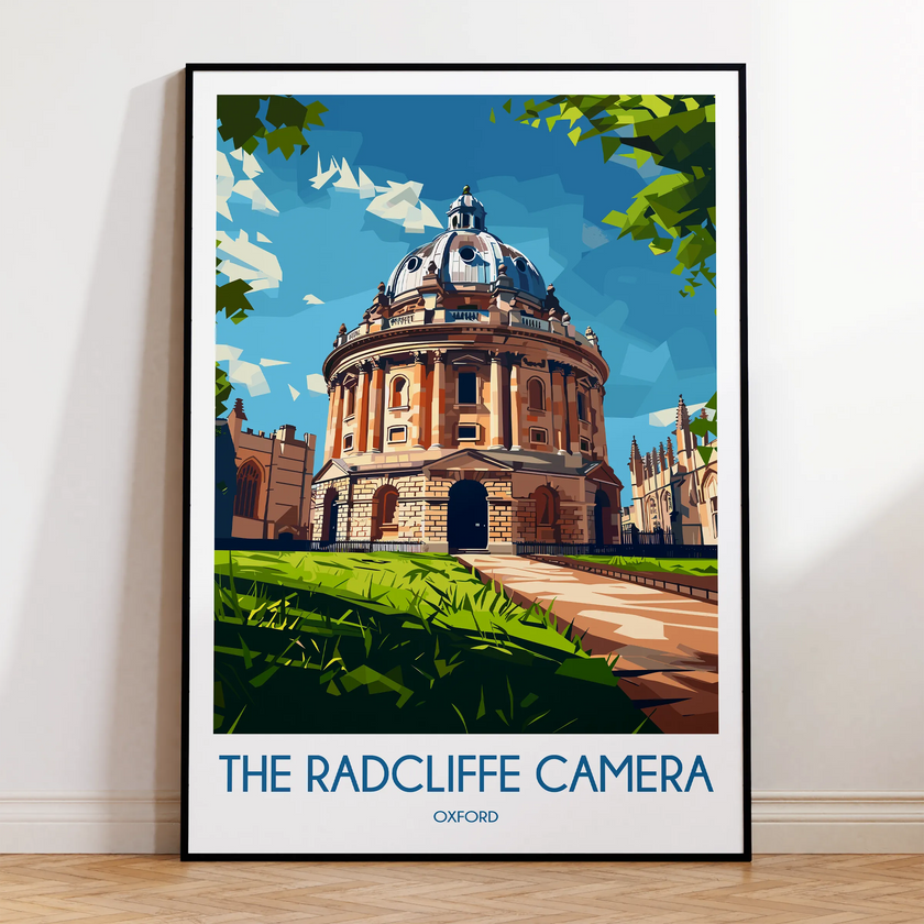 Radcliffe Camera Vintage Style Print