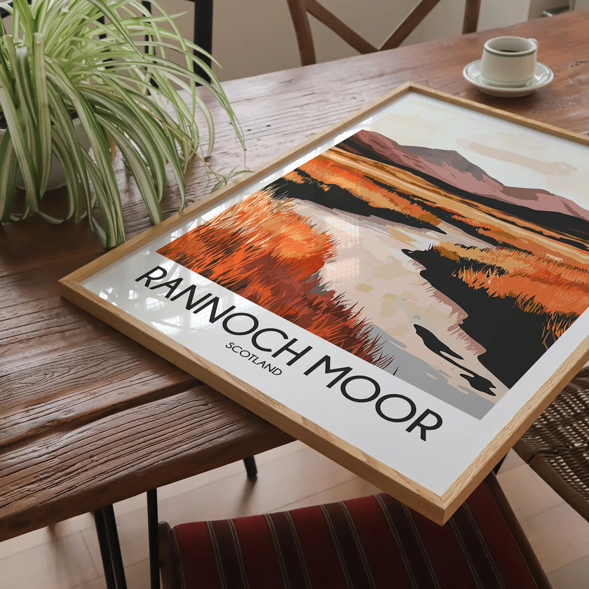Rannoch Moor Minimalist Wall Art