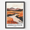 Rannoch Moor Scenic Landscape Art