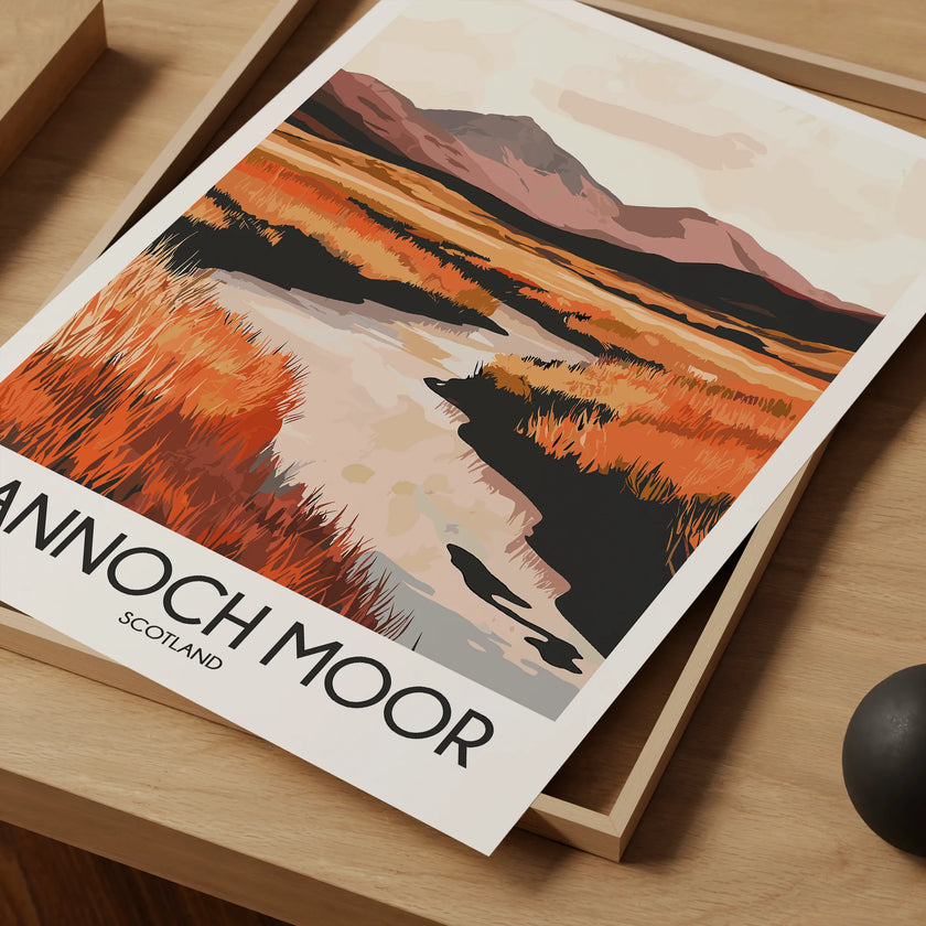 Rannoch Moor Travel Memory Gift