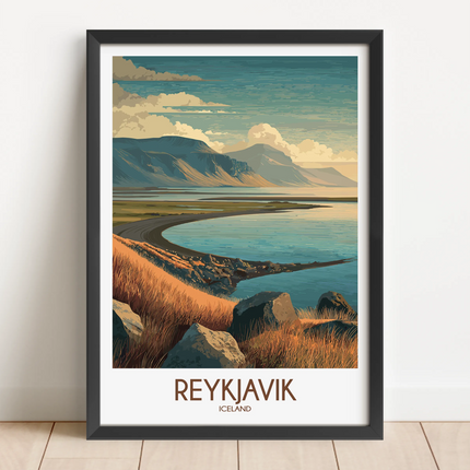 Reykjavik Destination Art Gift