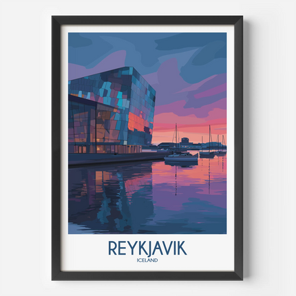 Reykjavik Travel Memory Gift