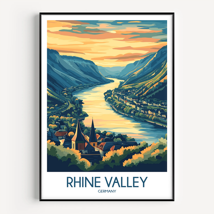 Rhine Valley Gallery Quality Print