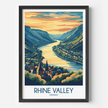 Rhine Valley Travel Memory Gift