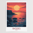 Rhodes Souvenir Poster Print