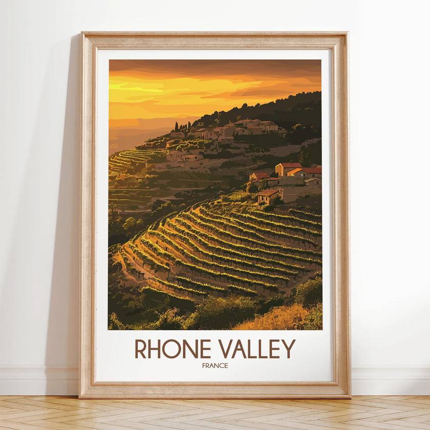Rhone Valley Gallery Quality Print