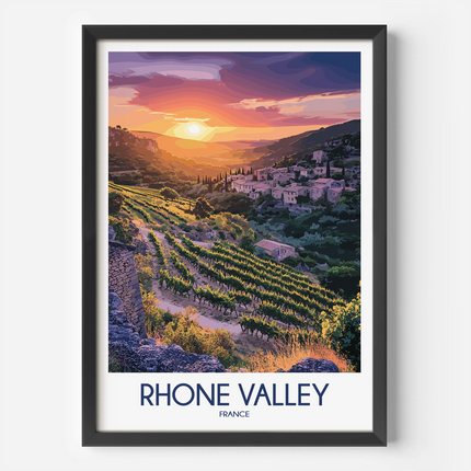 Rhone Valley Gallery Quality Print